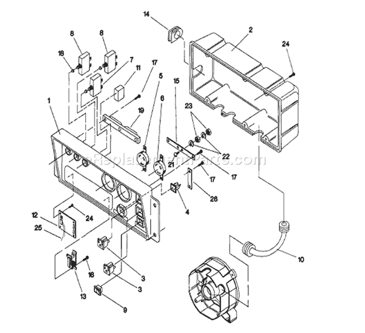 Page A Diagram and Parts List for 9441-5 3,500 XL Briggs and Stratton Generator
